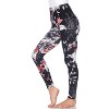 Women's One Size Fits Most Printed Leggings - One Size Fits Most - White Mark - 2 of 3