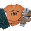 Simply Sage Market Women's I'm Just Here for the Food Short Sleeve Graphic Tee - 3 of 4