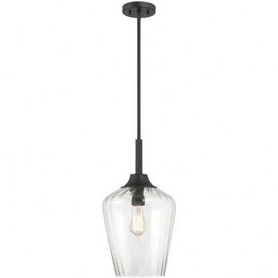 Savoy House Carlton 1 - Light Pendant in  Matte Black