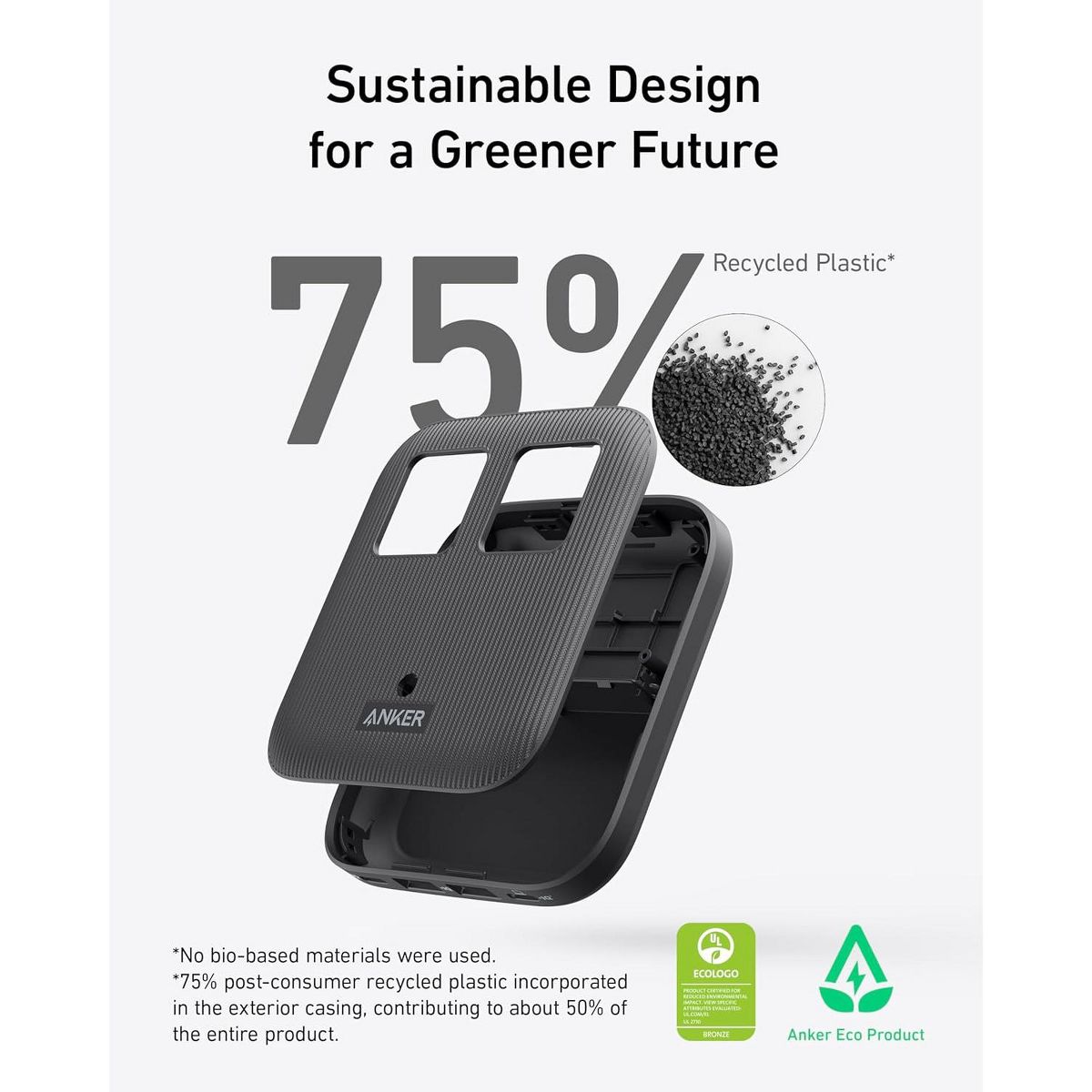 Anker Travel Power Strip, Anker Nano 67W Max 6-in-1 USB C Charger - thumbnail 6