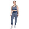 Yale Seamless Leggings - High-Waisted Compression Tights - Moisture-Wicking & Breathable- Ideal for Yoga, Running, Fitness by MAXXIM - image 2 of 4