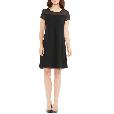 Vince Camuto Womens Illusion Shift Dress
