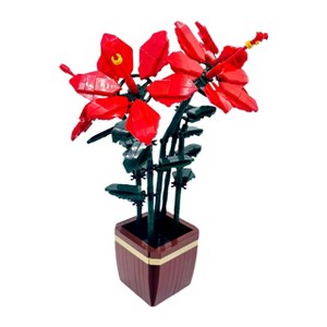 Wizardi Rhododendron Simsii Planch Building Brick Potted Flower