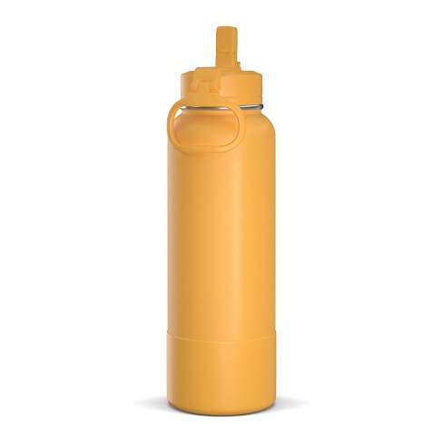 Owala FreeSip Stainless Steel Water Bottle / 40oz / Color: Amber