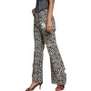 Women's Leopard Print Pants - POL - 3 of 4