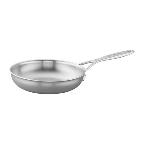Demeyere Essential5 Stainless Steel 12.5 Frying Pan with Glass