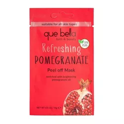 Que Bella Refreshing Pomegranate Peel Off Mask - 0.5oz