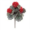 Geranium Floral Bush (Set of 2) - 3 of 4
