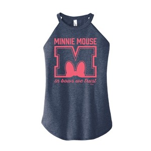 Women's - Disney - Minnie Mouse Graphic High Neck Tank - 1 of 3
