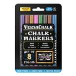 VersaChalk 8ct Liquid Chalk Markers Metallic Colors 3mmTip