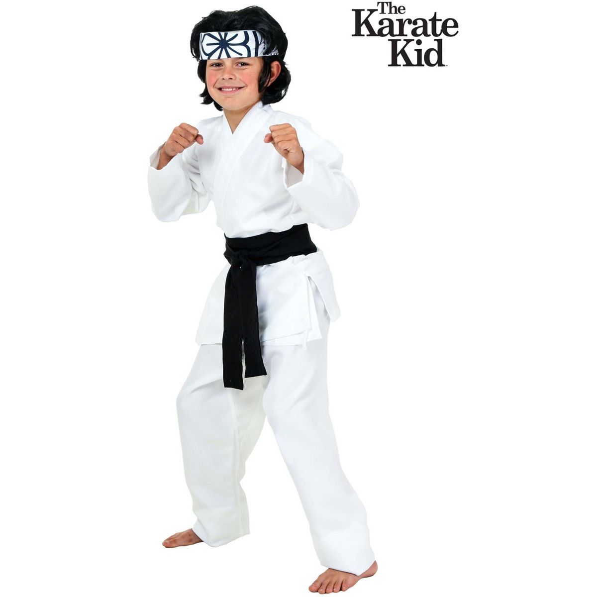 HalloweenCostumes.com Boy's Karate Kid Daniel San Halloween Costume | Kids' Officially Licensed Karate Kid Outfit - thumbnail 2