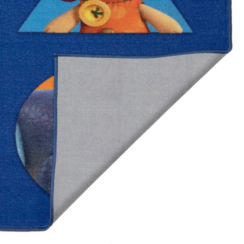 54&#34;x78&#34; Toy Story Squares Area Kids&#39; Rug, 3 of 6