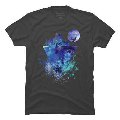 Men's Design By Humans Play Music On The Edge By Maryedenoa T-Shirt