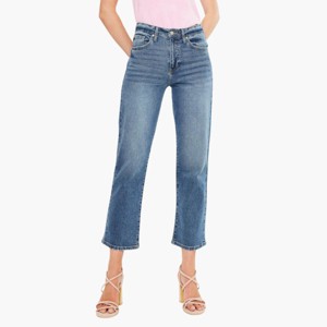 KanCan Essentials Jordana High Rise True Straight Leg Jeans - 1 of 4