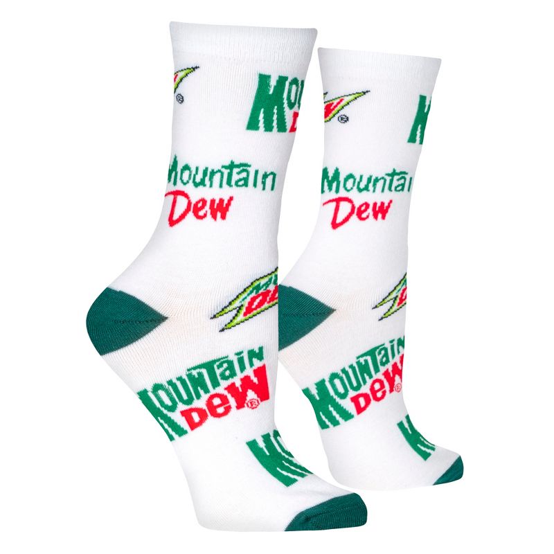 Crazy Socks, Mountain Dew (Med), Funny Novelty Socks, Medium, 3 of 6