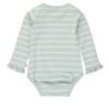 RuffleButts Baby/Toddler Girls Knit Long Sleeve Ruffle Layering Bodysuit - 2 of 4