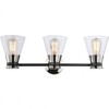 Artcraft Lighting Kanata 3 - Light Vanity in  Black/Brushed Nickel - 4 of 4