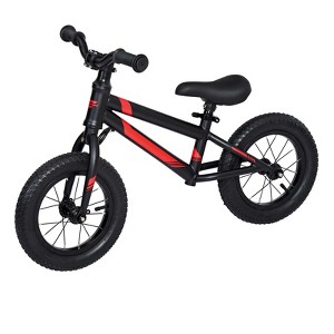 12" Balance Bike for Kids 2-5 Years, No Pedal Bike, Adjustable Seat & Handlebar, Padded Seat, Aluminum Frame, Gift Ready for Boys & Girls - 1 of 4