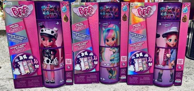 NICE! BFF Cry Babies JENNA 8 Unicorn Fashion Doll RAINBOW HAIR