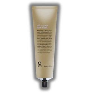 Oway Silk'n Glow Hair Mask (5 oz) - Achieve Smooth, Silky & Shiny Hair with Deep Anti-Frizz Nourishment for Dry, Porous Hair - 1 of 2