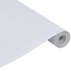 VidaXL Frosted Privacy Window Film Adhesive Stripes 3 ft.x32.8 ft. - 3 of 4