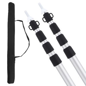 Unique Bargains Adjustable Camping Tarp Poles with Four Adjustable Length - 1 of 4