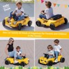 24V Kid Ride Car 2 Seaters, Remote Control Ride Car for Parents and Kids, 2 * 120W, Motors, Storage Box, Music - 2 of 4
