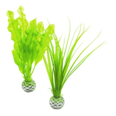 biOrb Easy Plant Set Aquarium Artificial Plants - Green