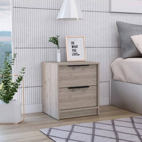 Grey cheap nightstand target