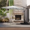 WestinTrends 10 Ft Outdoor Patio Cantilever Offset Umbrella - 2 of 4