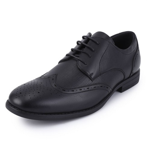 Men s Dress Shoes Casual Oxford Shoes Business Formal Shoes Black 10 Target