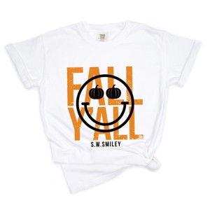 Simply Sage Market S.W.Smiley Fall Y'all Garment Dyed Tee - 1 of 4