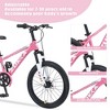 RISOKEYS 20 Inch Single Speed Mountain Bike for Kids Age 7-10,Front Suspension Fork Kids' Bicycles,Disc Brake & Adjustable Seat,for Boys Girls - 2 of 4