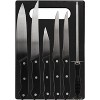 Deco Essentials 5-Piece Knife Set with Cutting Board and Sharpening Steel - 3 of 4