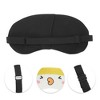 Unique Bargains Portable Duck Eye Mask Yellow 1 Pc - 2 of 3