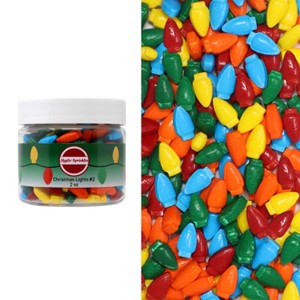 Mystic Sprinkles Candy Shapes Christmas Lights #2 2oz - 1 of 4