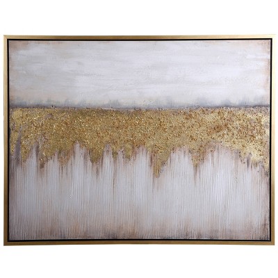 Mito Contemporary Hand Painted Unframed Wall Canvas - StyleCraft