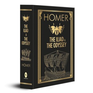 The Iliad & the Odyssey (Deluxe Hardbound Edition) - by  Homer (Hardcover) - 1 of 1