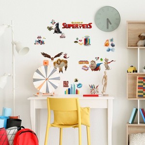 RoomMates DC League of Super-Pets Kids' Peel and Stick Wall Decals - 1 of 4