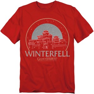 Game Of Thrones Winterfell Adult T-Shirt - 1 of 4