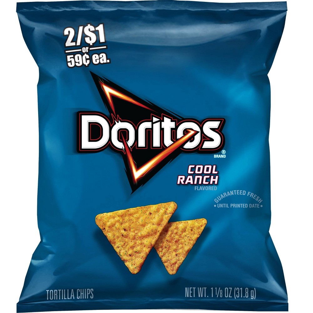 UPC 028400162074 product image for Doritos Cool Ranch Flavor Tortilla Chips - 1.13oz | upcitemdb.com