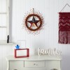 Nearly Natural 20” Americana Patriotic Star Wreath Red White and Blue - 3 of 3