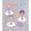 Men's - Polly Pocket - Polly Pocket Rainbows -Men's Crew Fleece Sweatshirt Graphic Fleece Sweatshirt - 2 of 4