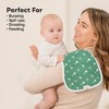 KeaBabies 5pk Urban Baby Burp Cloths, Organic Burping Cloth for Babies, Burp Rags for Baby Girls, Boys - 4 of 4