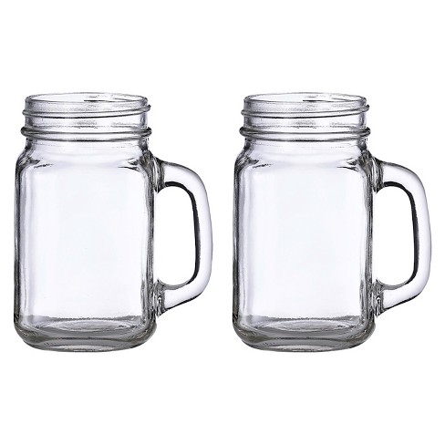 mason jars with handles and lids