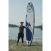 VisioGear 11' Stand Up Paddle Board with Accessories, Blue & Grey, 132"*33"*6" - 2 of 4