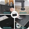 NicBex Dresser for Bedroom with 5 Drawers,Fabric Dresser Chest of Drawers with Metal Frame and Open Shelf for Living Room,Hallway - 4 of 4