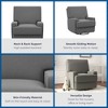 Baby Relax Rylan 4-in-1 Swivel Glider Rocker Recliner Chair - 2 of 4