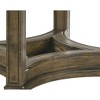 NicBex Round Dining Table 46" Farmhouse Wooden Dining Table Pedestal Base for Dining Room - 2 of 4