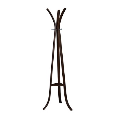 Akita Bentwood Coat Rack Mocha Walnut - Niche